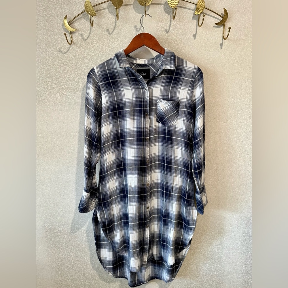 Super Cute Rails Shirt flannel dress 💗